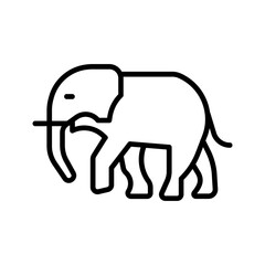 Elephant Vector Icon