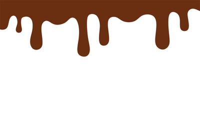 chocolate vector. wallpaper. background. chocolate on white background. chocolate frame.