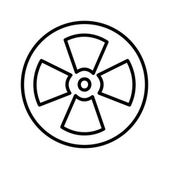 War Zone Vector Icon