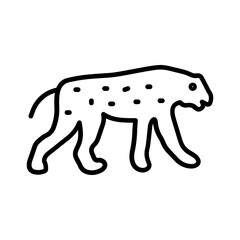 Cheetah Vector Icon
