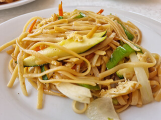 noodle dish traditional asian food