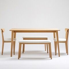 modern wood table