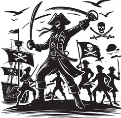 Pirate Vector Illustration