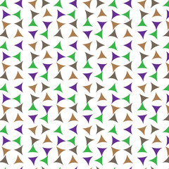 seamless pattern with triangles