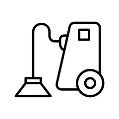 Fototapeta premium Carpet Cleaner Vector Icon
