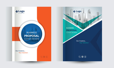 Corporate Business Proposal Cover Design Template