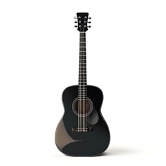 Obraz premium guitar icon simple white background vector