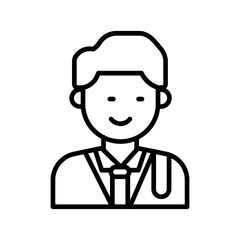 Lawyer Vector Icon
