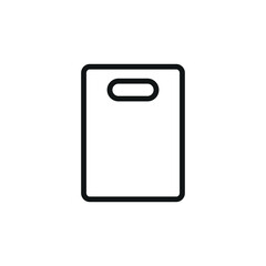 Cutting board icon vector design templates simple and modern