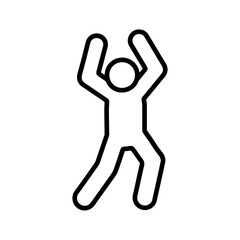 Aerobics Vector Icon