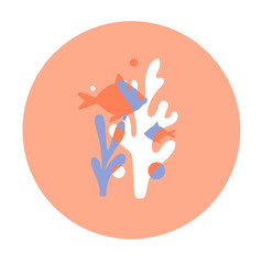 Abstract modern posters in Matisse style. Contemporary print with nature-inspired, irregular cutouts shapes. Retro wall decor paintings with floral