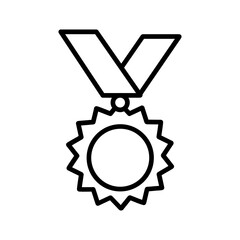 Teacher Medal Vector Icon