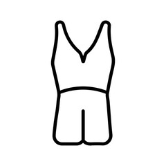 Workout Clothes Vector Icon