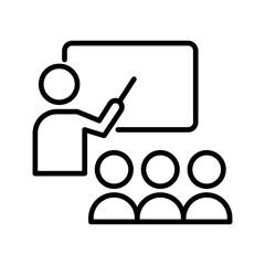 Learning Together Vector Icon