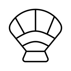 Clam Vector Icon