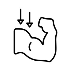 Muscle Recovery Vector Icon