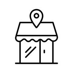 Shop Local Vector Icon