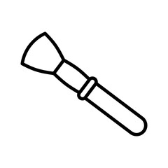 Beauty Brush Vector Icon