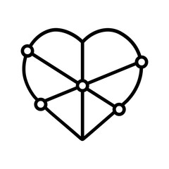 Love Connection Vector Icon