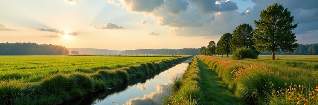 W?lder entlang der Oder schlie?en den Horizont ein, w?lder, brandenburg