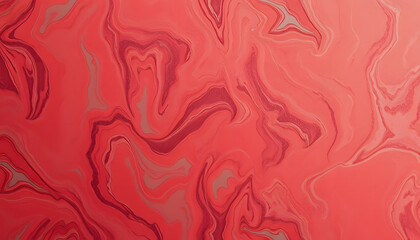 Abstract red and pink marble texture background. Fluid art, liquid paint, modern design, abstract background
