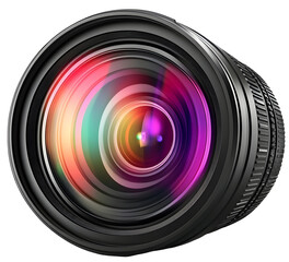Animated Camera Lens with Shimmer