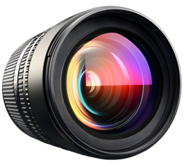 Animated Camera Lens with Shimmer