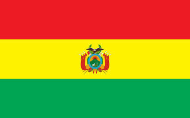 The National Flag of Bolivia