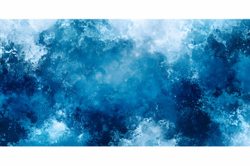 Abstract blue watercolor texture background. Perfect for design projects needing a cool, calming, and artistic feel. Ideal for websites, presentations, or print media.