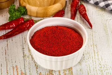 Spicy dry hot Chili powder