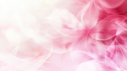 Soft pink flower petals in close-up with delicate textures and gentle lighting