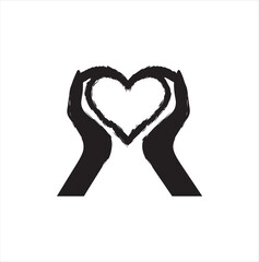 Obraz premium heart with a ribbon