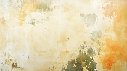 Obraz premium Abstract Beige Green Orange Wall Texture