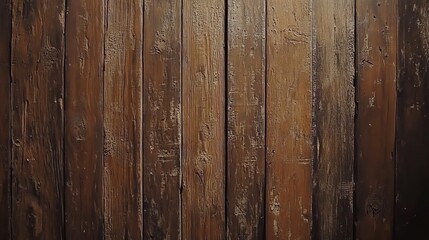 Naklejka premium Rustic Brown Grunge Wooden Texture Background for Creative Use