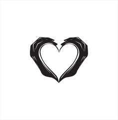 Fototapeta premium heart with a ribbon