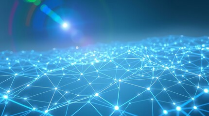 Obraz premium Neon Dreams | Glitch Art | Cyberpunk Aesthetic | Vaporwave Vibe | Digital Horizon