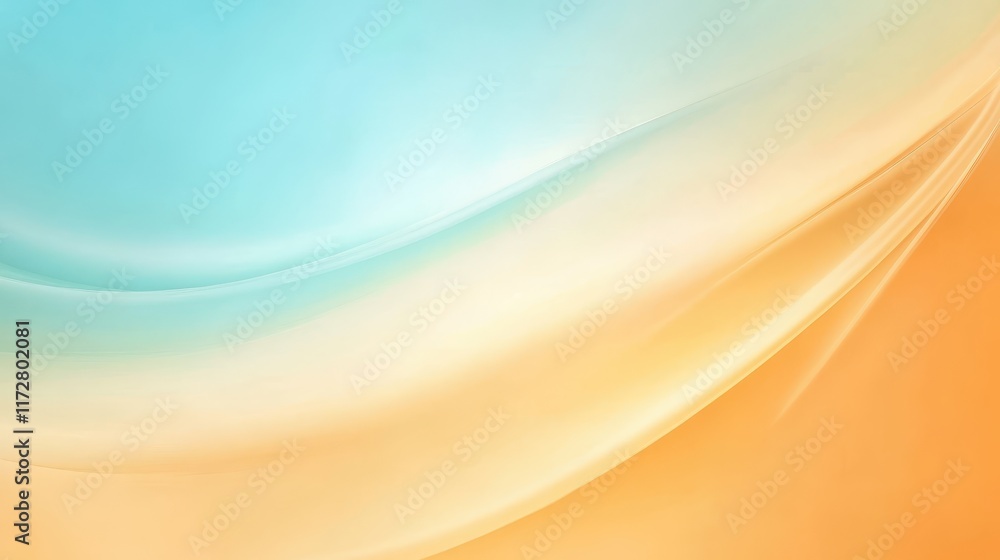 Poster abstract background with smooth lines and waves, a versatile design for modern projects