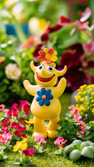 Fototapeta premium The happy doll