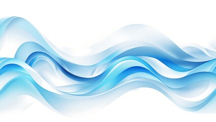abstract background with waves, Sculpted Waves in an Abstract Digital Landscape, Fluid Wave Patterns,