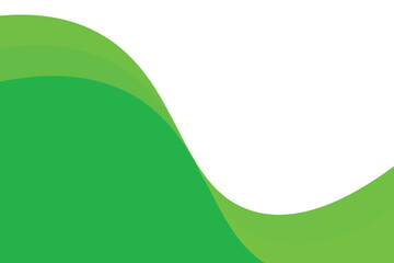 abstract green background with waves