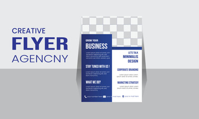 Brochure design, cover modern layout, annual report, poster, flyer in A4 with colorful triangle