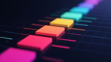 Creative Timeline for Job Recruitment and Professional Development