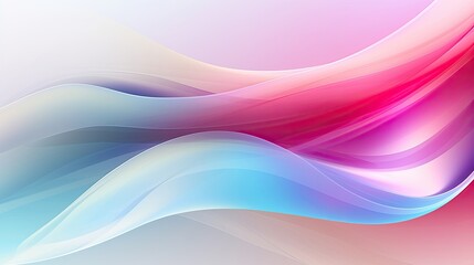 Fototapeta premium Iridescent, undulating surfaces reflecting a spectrum of colors and light.