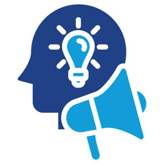 Brand Voice Flat Icon