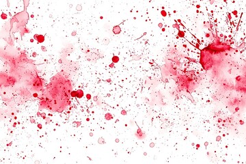 Fototapeta premium Abstract watercolor splashes valentine's day art expressing love and bright romantic feelings