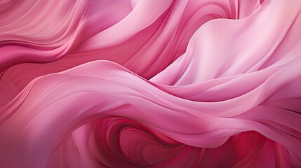 Obraz premium Shimmering magenta hues cascading across a fluid, dynamic surface, evoking a sense of movement and vitality.