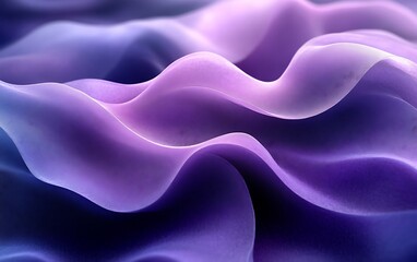 Obraz premium Abstract purple and blue wavy fabric.