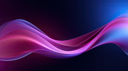 abstract purple waves
