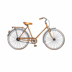 Obraz premium Vintage Bicycle Illustration 