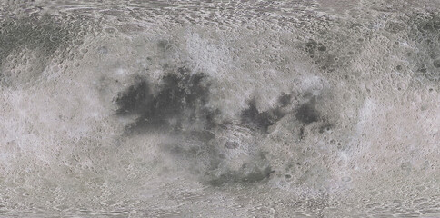 Background image of the gray moon texture in close-up